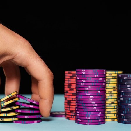 Aandelen folden bij poker