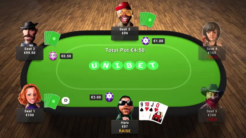 unibet mobile poker